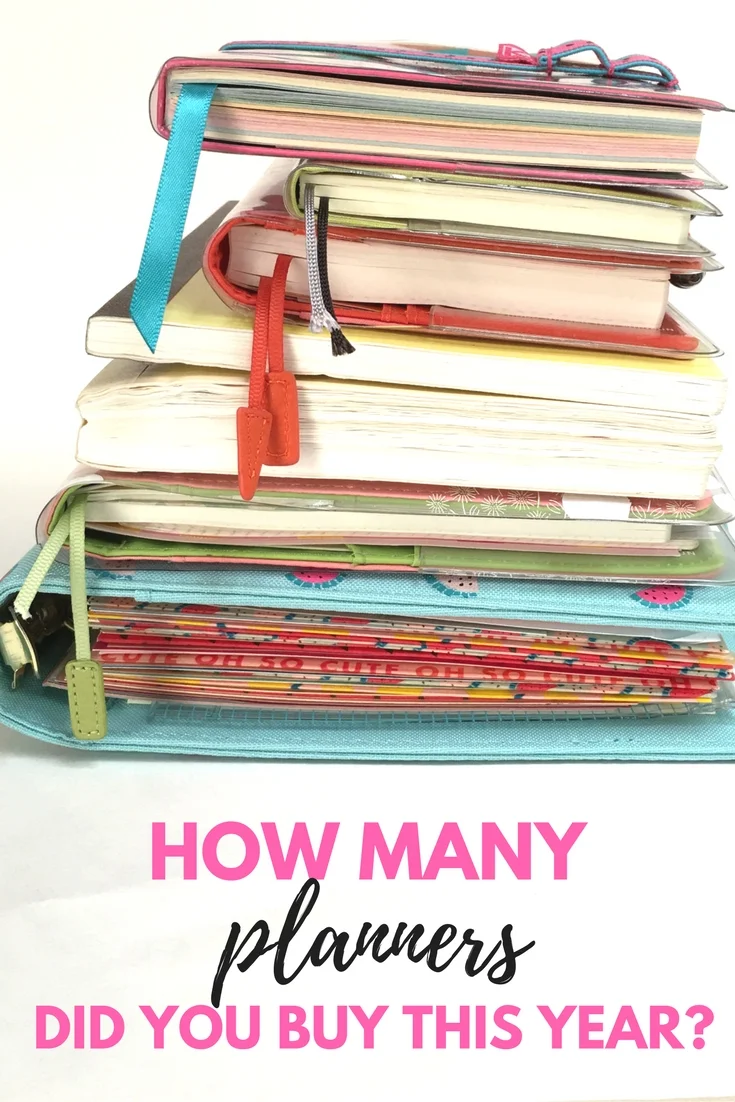How many planners did you buy this year?
