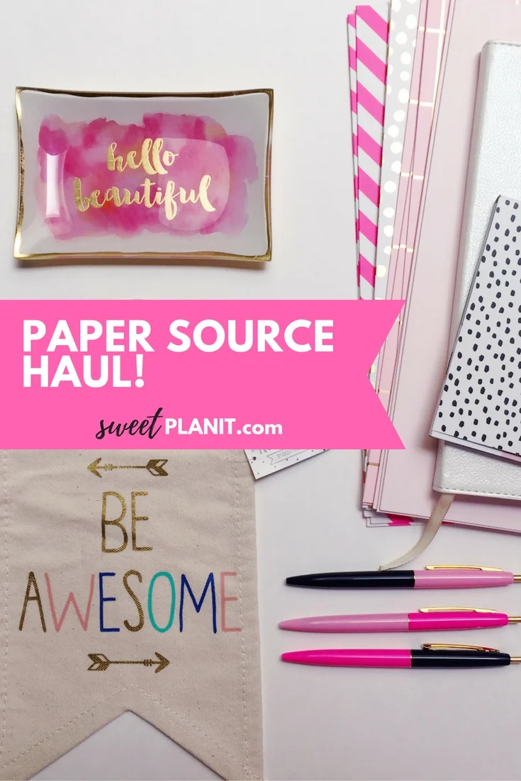 Paper Source Haul | My Favorite Desk Accessories!