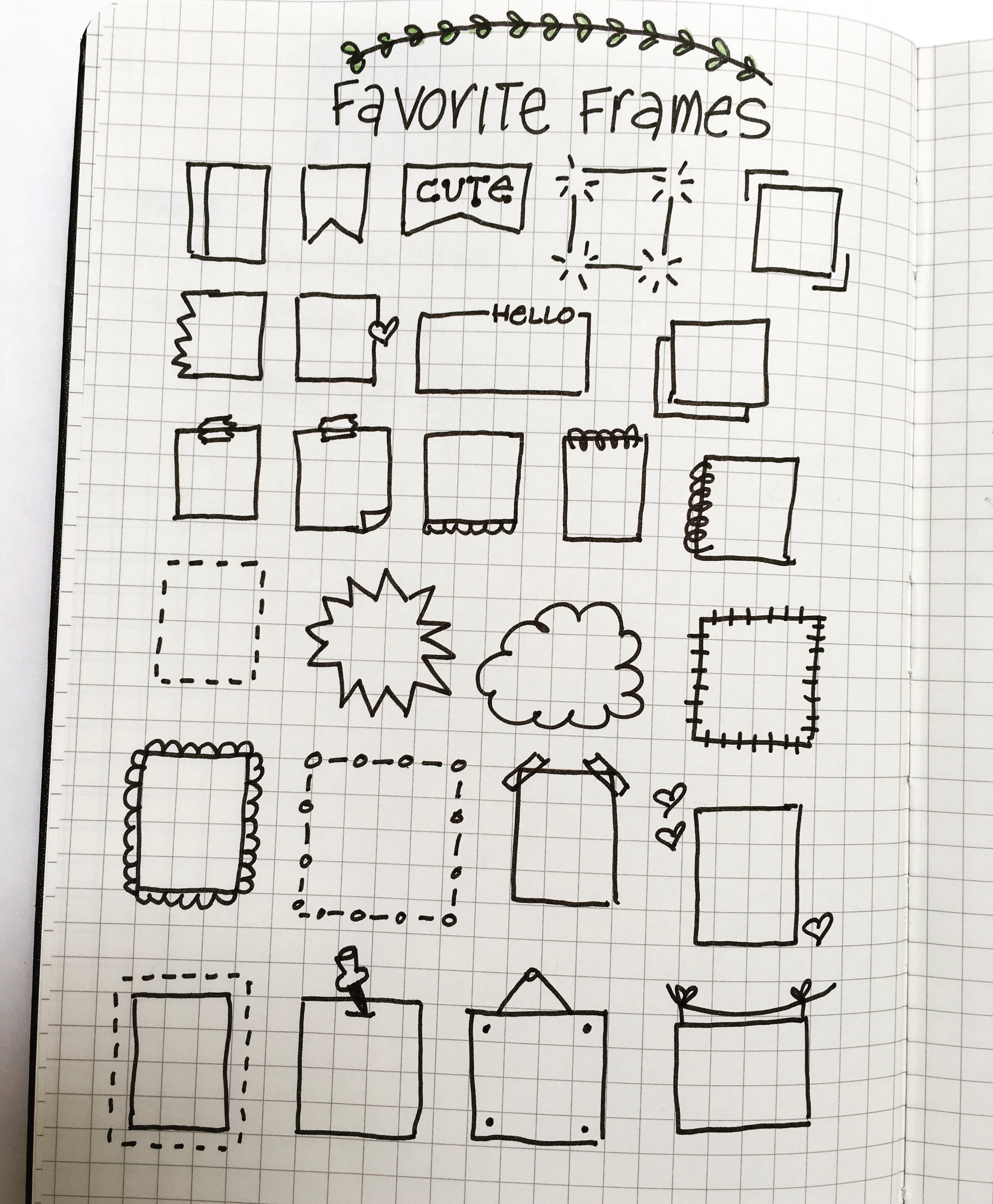 Verrassend Bullet Journal Doodle Ideas — Sweet PlanIt UL-81