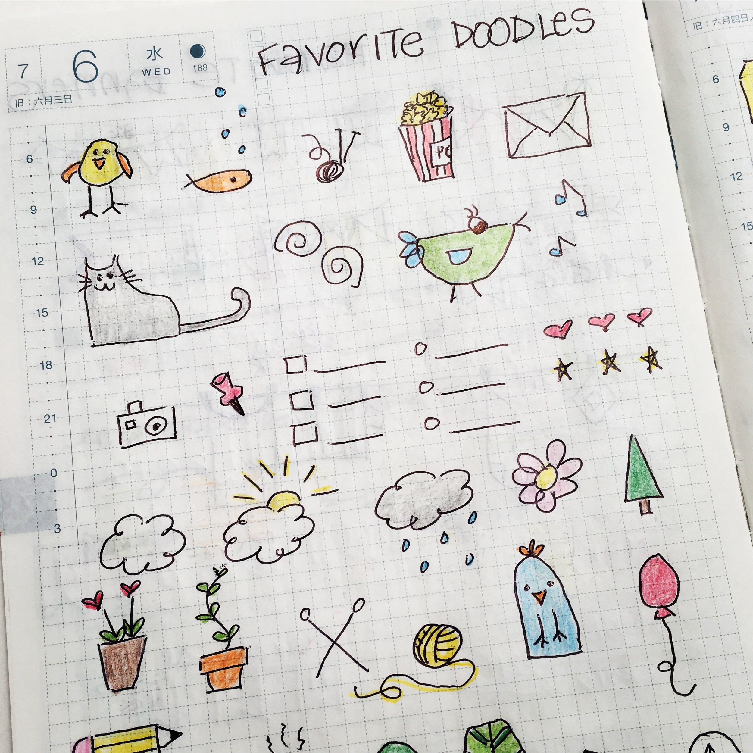 Cute Bullet Journal Doodles Ideas Inspiration Free Printables | The ...