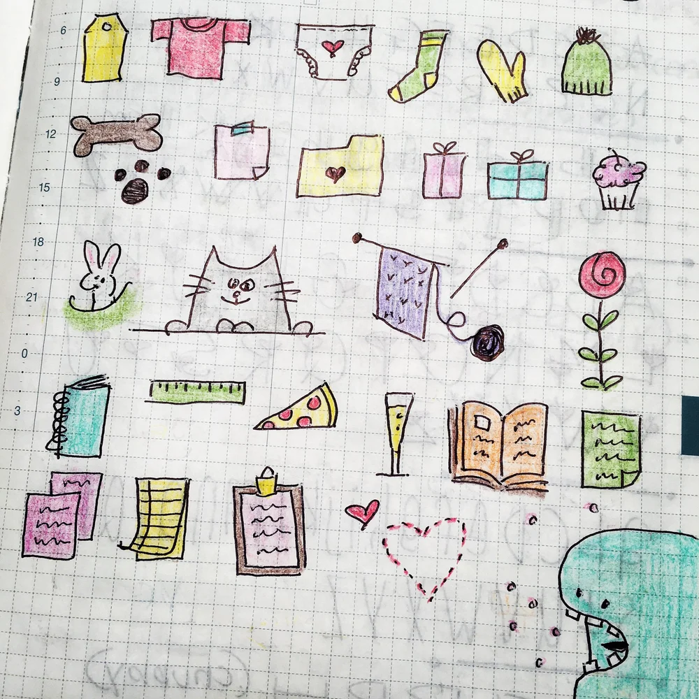 Bullet Journal Doodle Ideas Sweet Planit