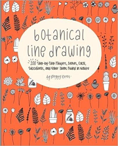 Botanical Line Drawing: Nature