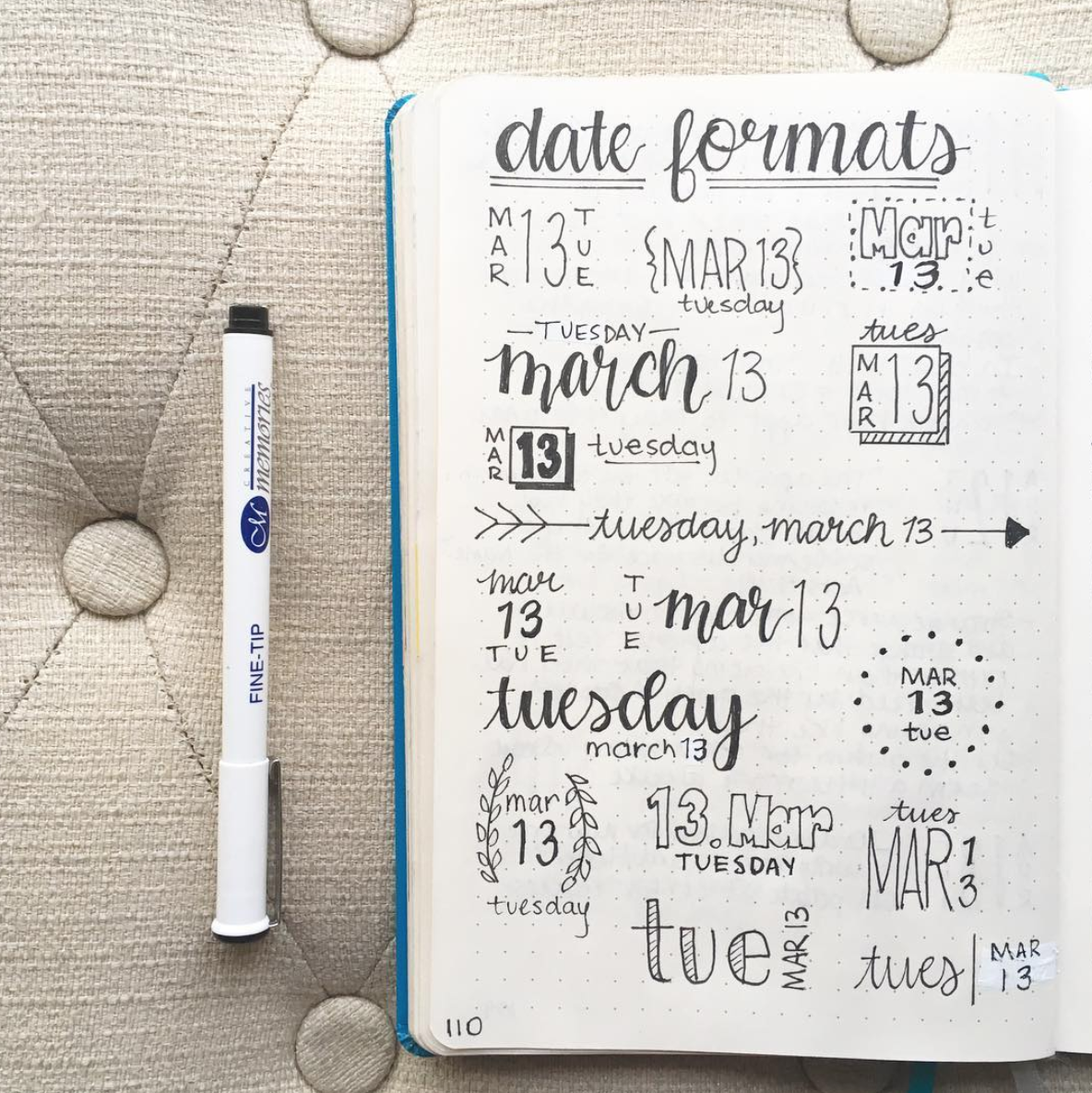 Hundreds Of Awesome Bullet Journal Headers Sweet PlanIt