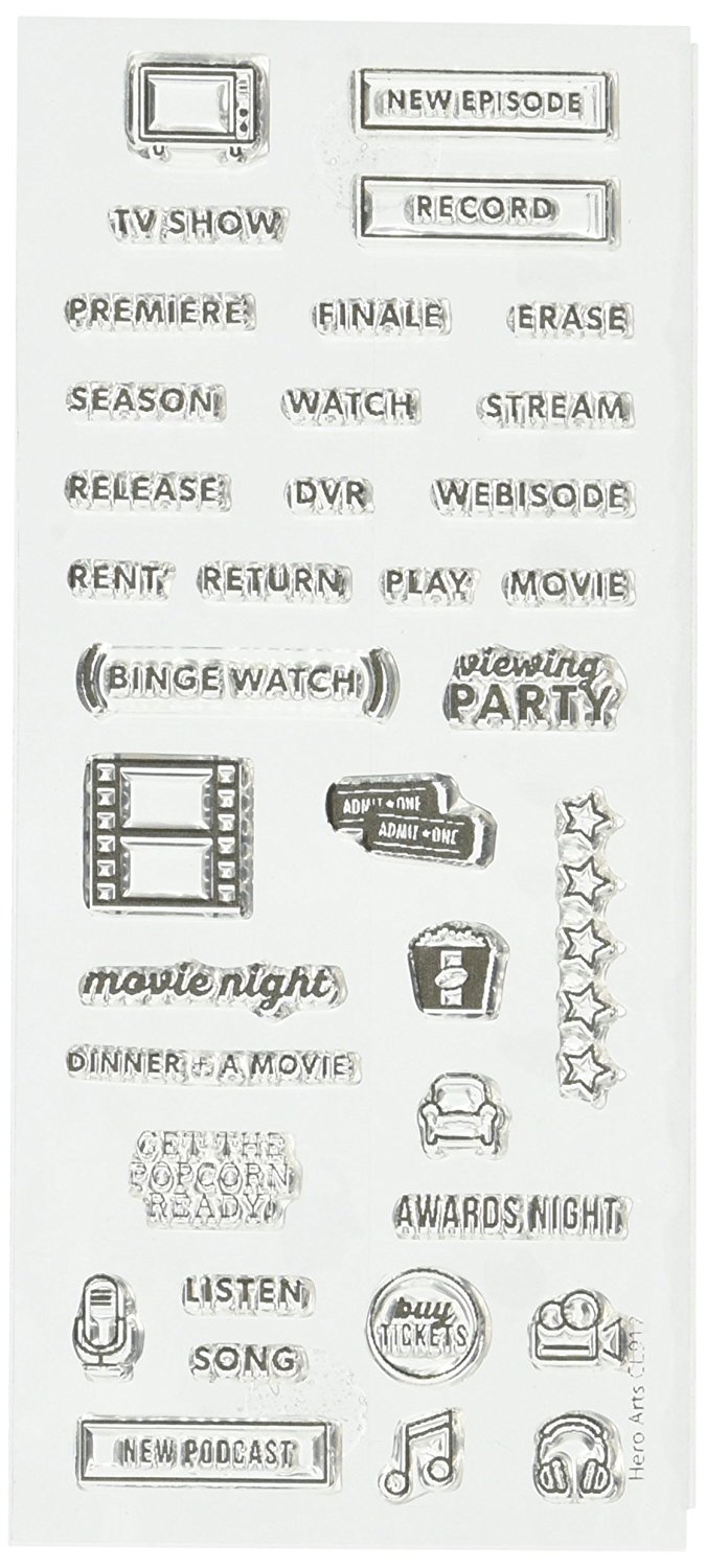 TV and Movie Planner Stamps