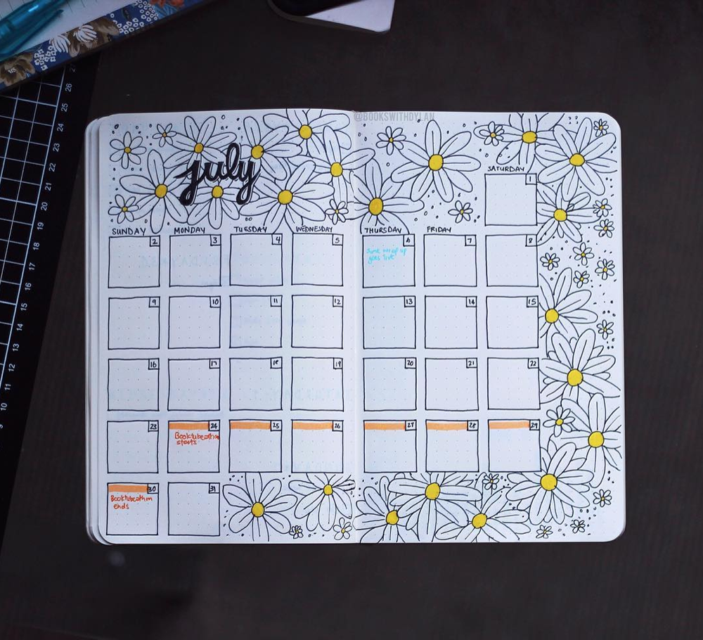12-fun-july-bullet-journal-page-ideas-sweet-planit