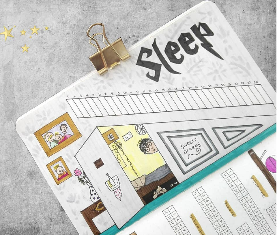 Sleep Tracker Bujo Printable