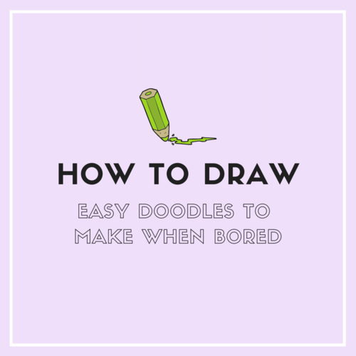 Featured image of post Cool Things To Draw When Your Bored Step By Step - Create a new signature for myself.