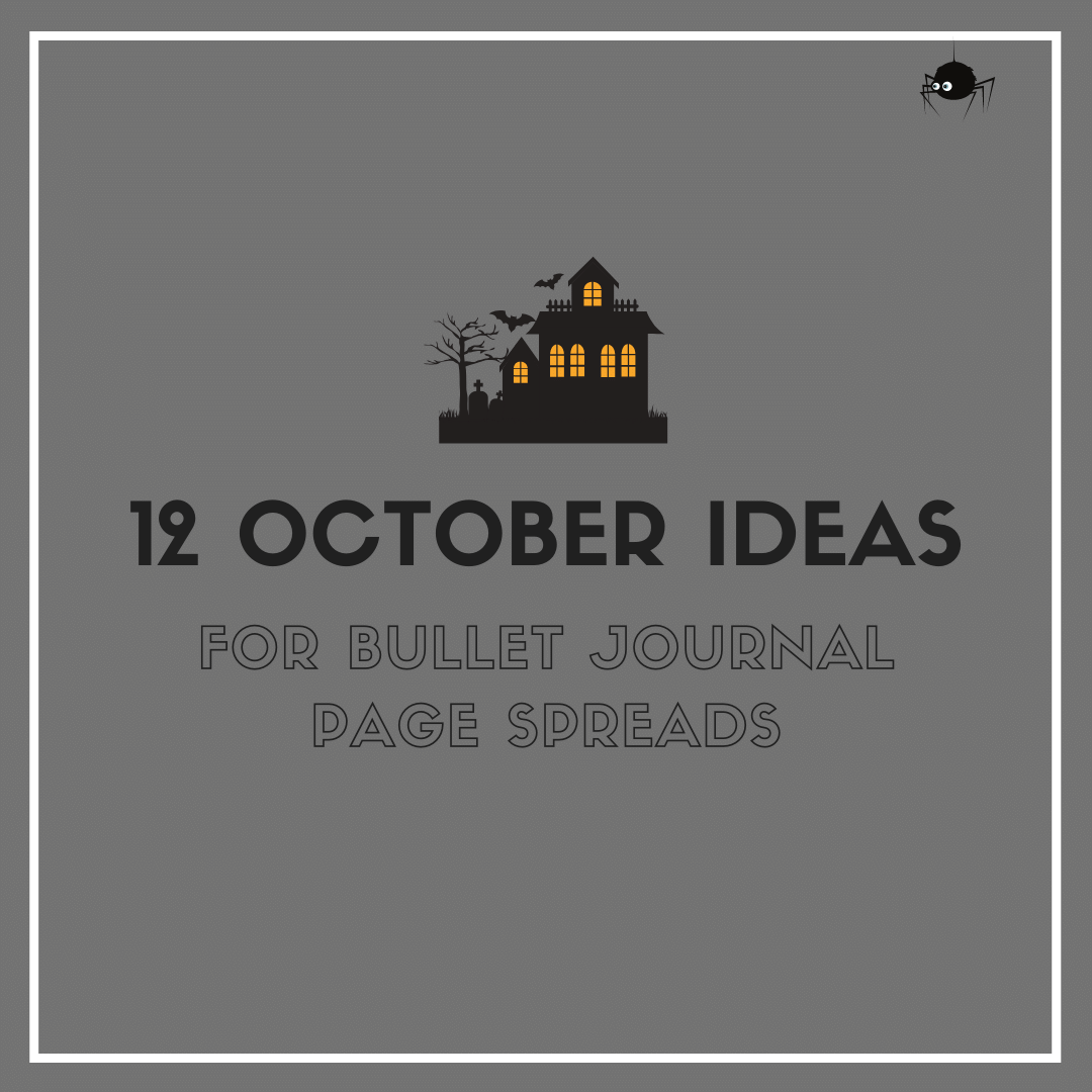 October Bullet Journal Spread Ideas