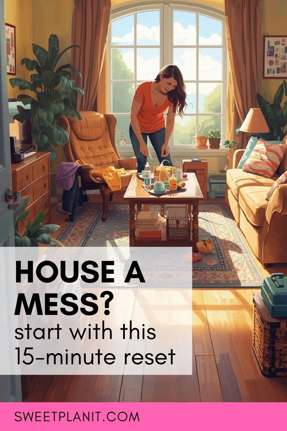 What to Do When Your House Is a Mess (Start With This 15-Minute Reset)