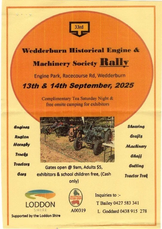 Wedderburn Engine Rally