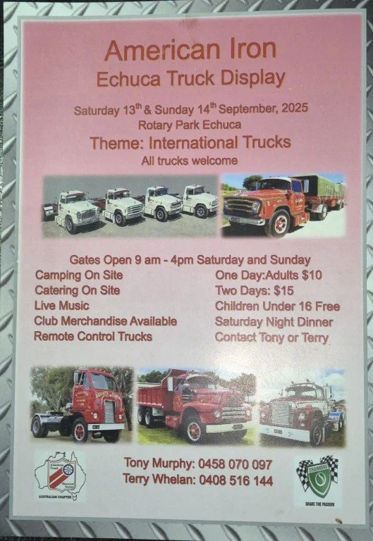 American Iron Echuca Truck Display