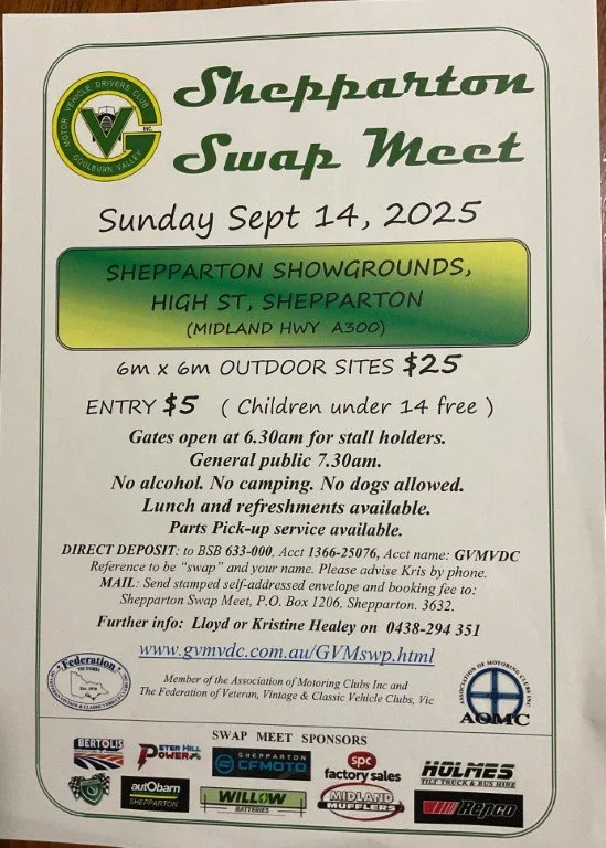Shepparton Swap Meet