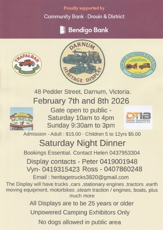 Darnum Heritage Display