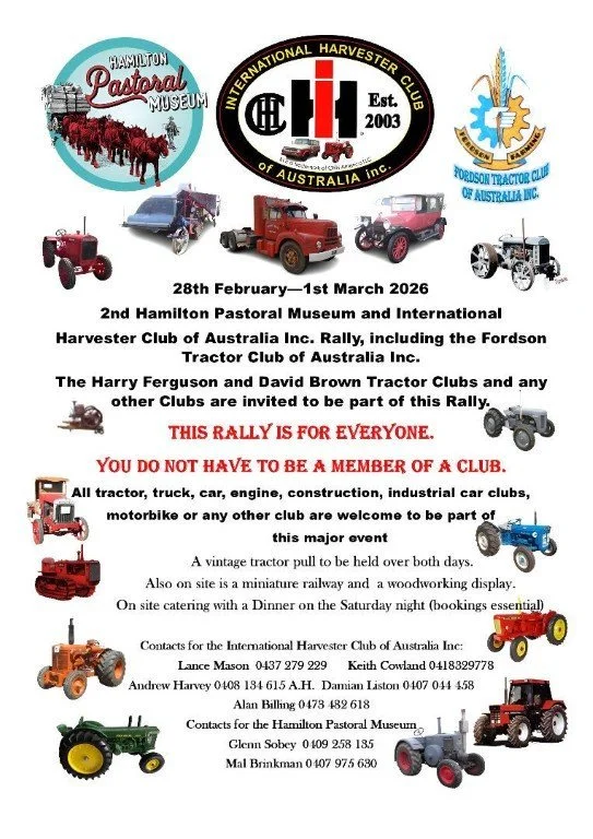 Hamilton Pastoral Museum & Tractor Rally