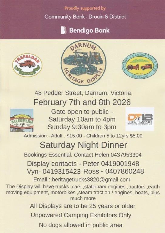 Darnum Heritage Display