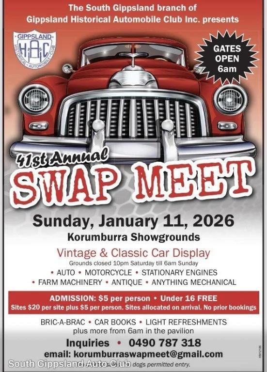Annual Swap Meet - Korumburra