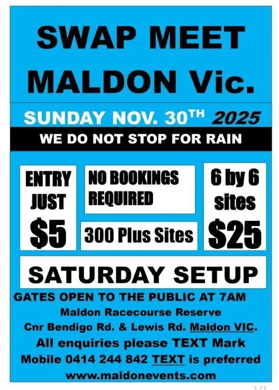 Maldon Swap Meet