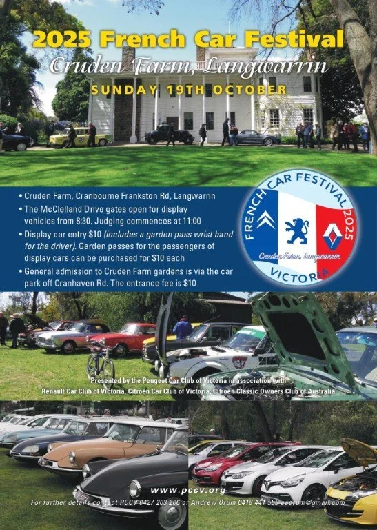 2025 French Car Festival