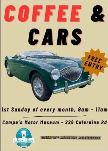 Cars & Coffee - Campe's Motor Museum