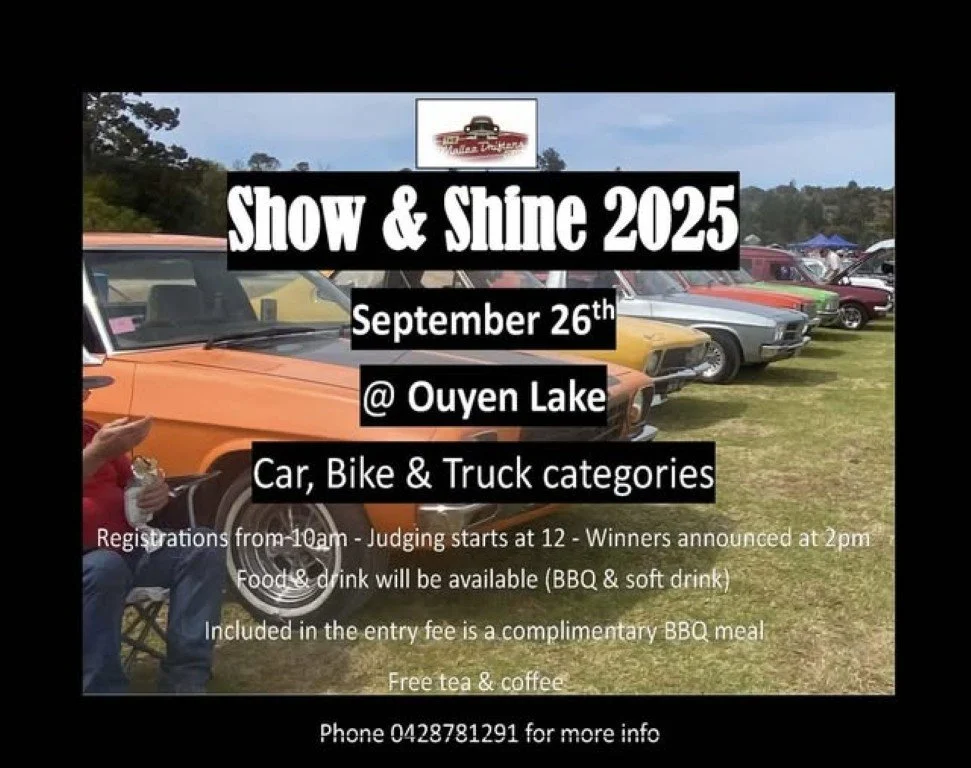 Show & Shine @ Ouyen Lake