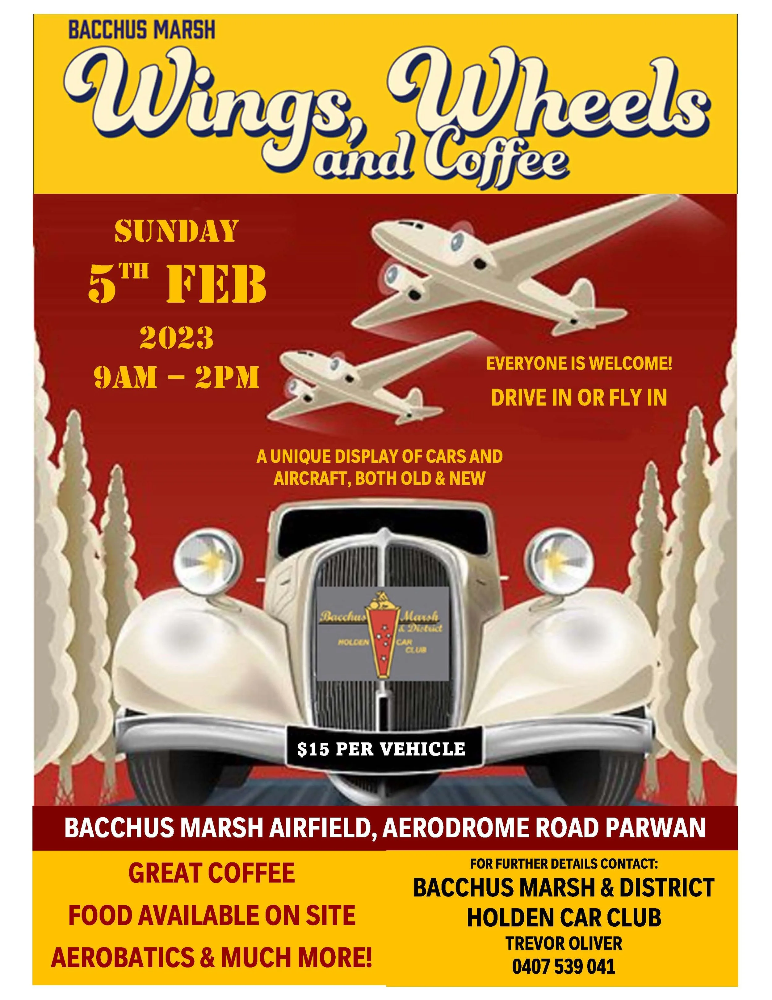 Bacchus Marsh Wings, Wheels and Coffee — AOMC