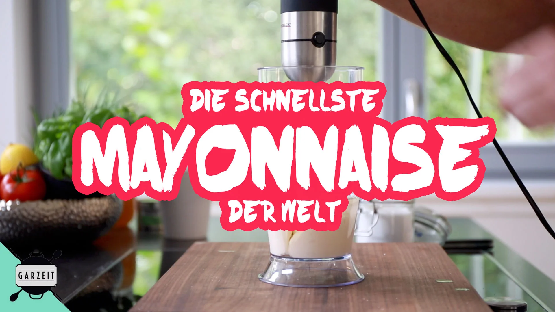 Die schnellste Mayonnaise der Welt