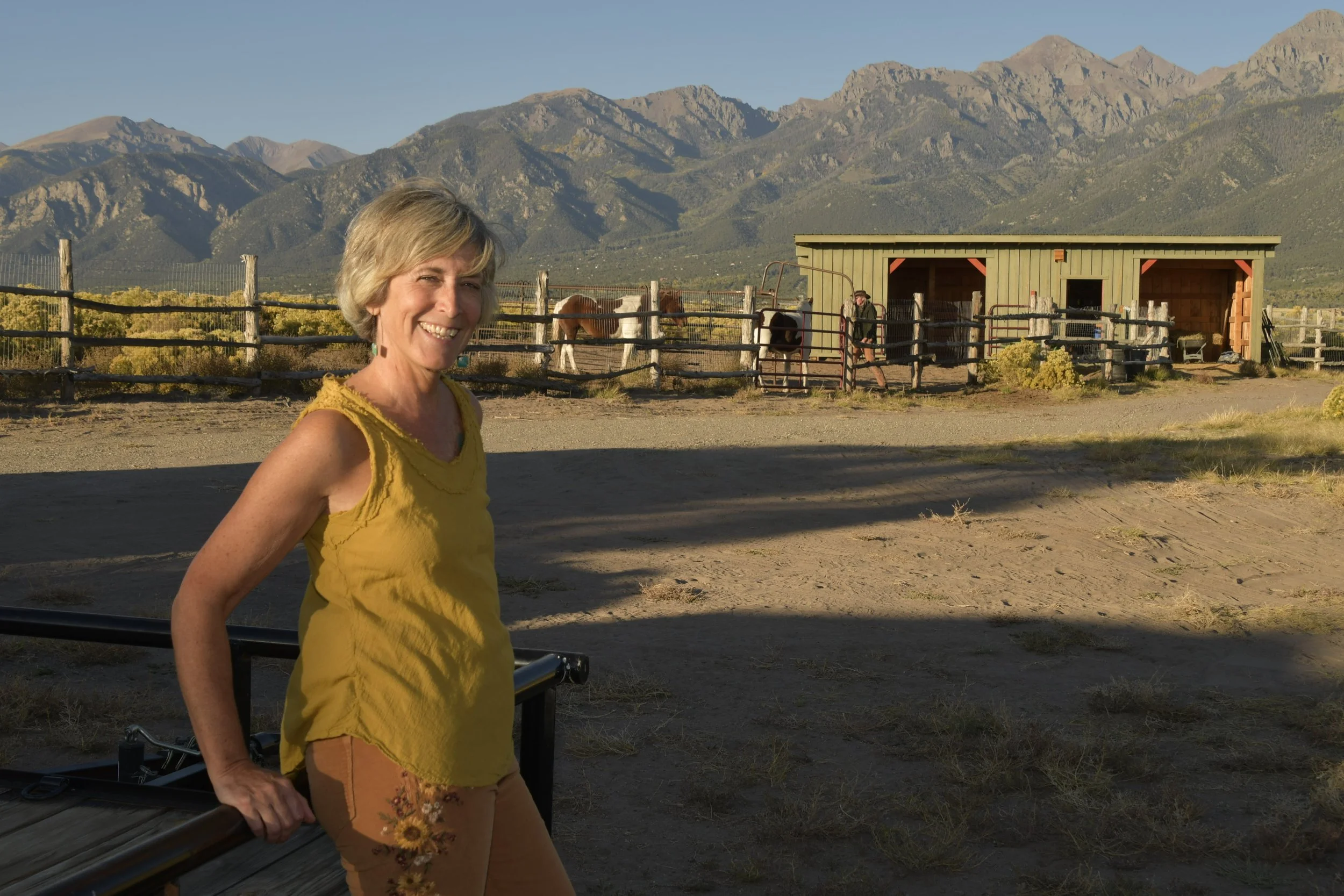 Shout Out Colorado Interview with Gina M. Barrett about Starting the Wild Baca Ranch Equine Therapy Program