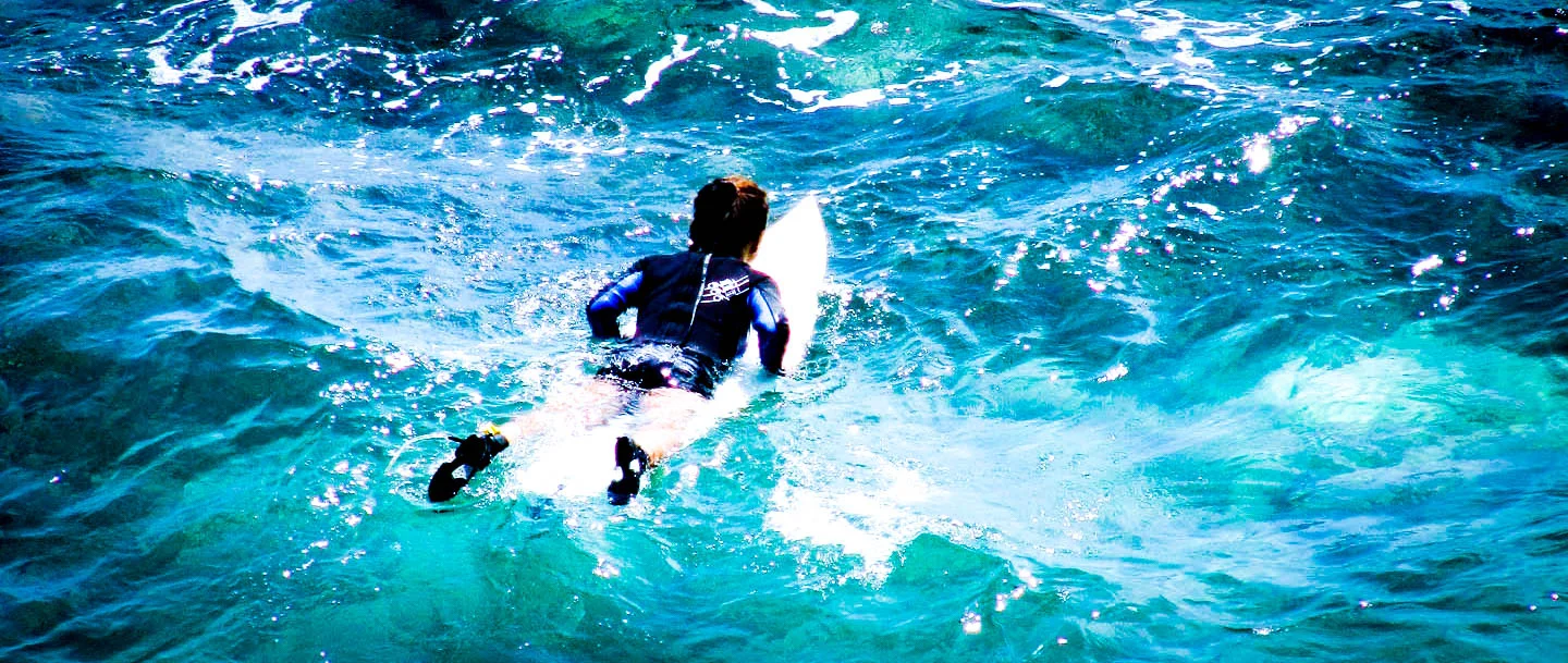 Surfer in Bali