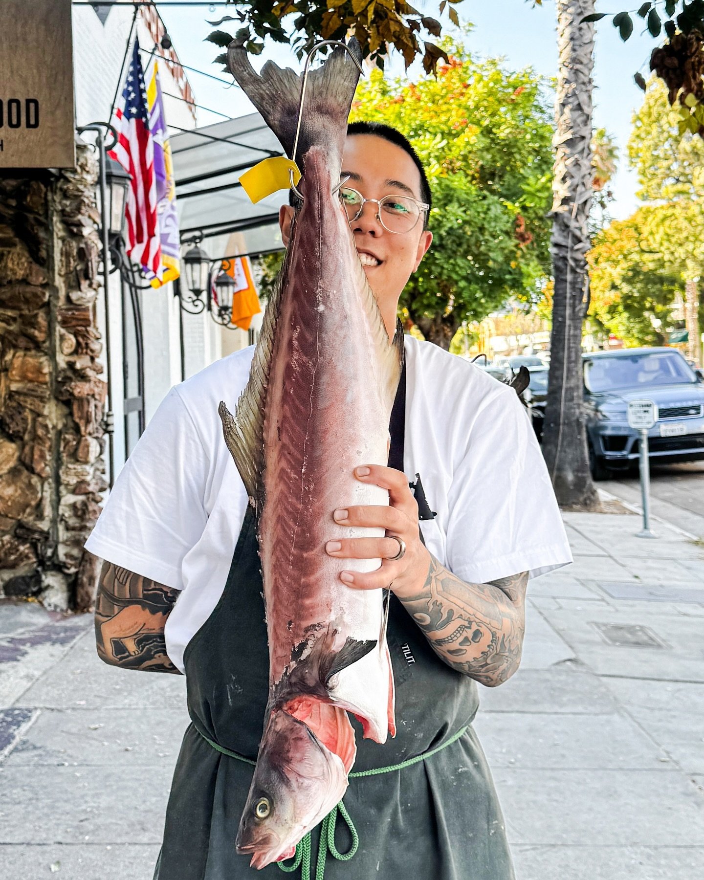 Cobia / mild, sweet, and buttery flavor / can be prepared by grilling, frying, baking, or smoking / because of its mild flavor profile, cobia allows other ingredients to stand out