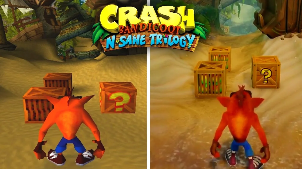 Crash has gained polys but I swear he's lost weight.