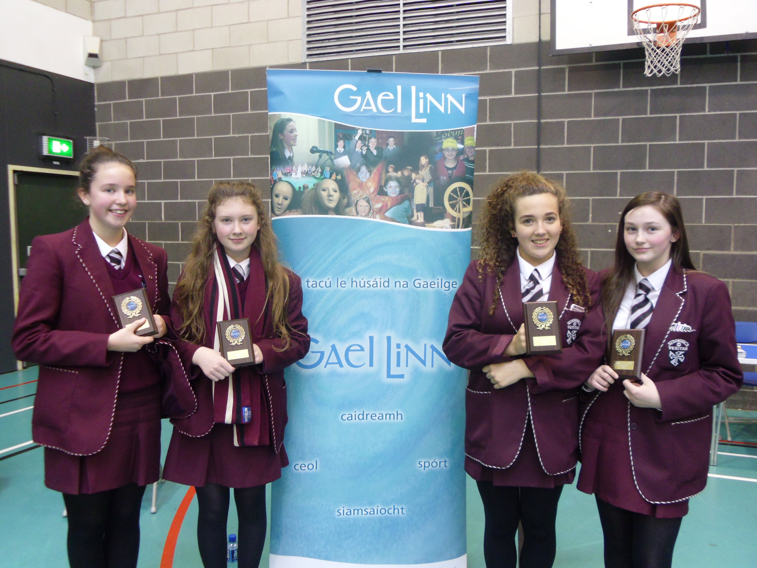 Gael Linn Language Quiz Winners