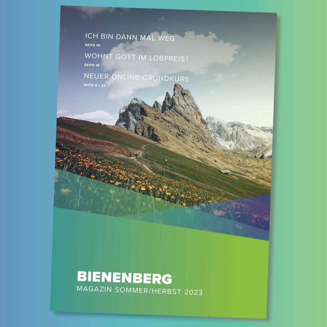 Das neue Bienenberg Magazin ist da! https://de.bienenberg.ch/medien/magazin13