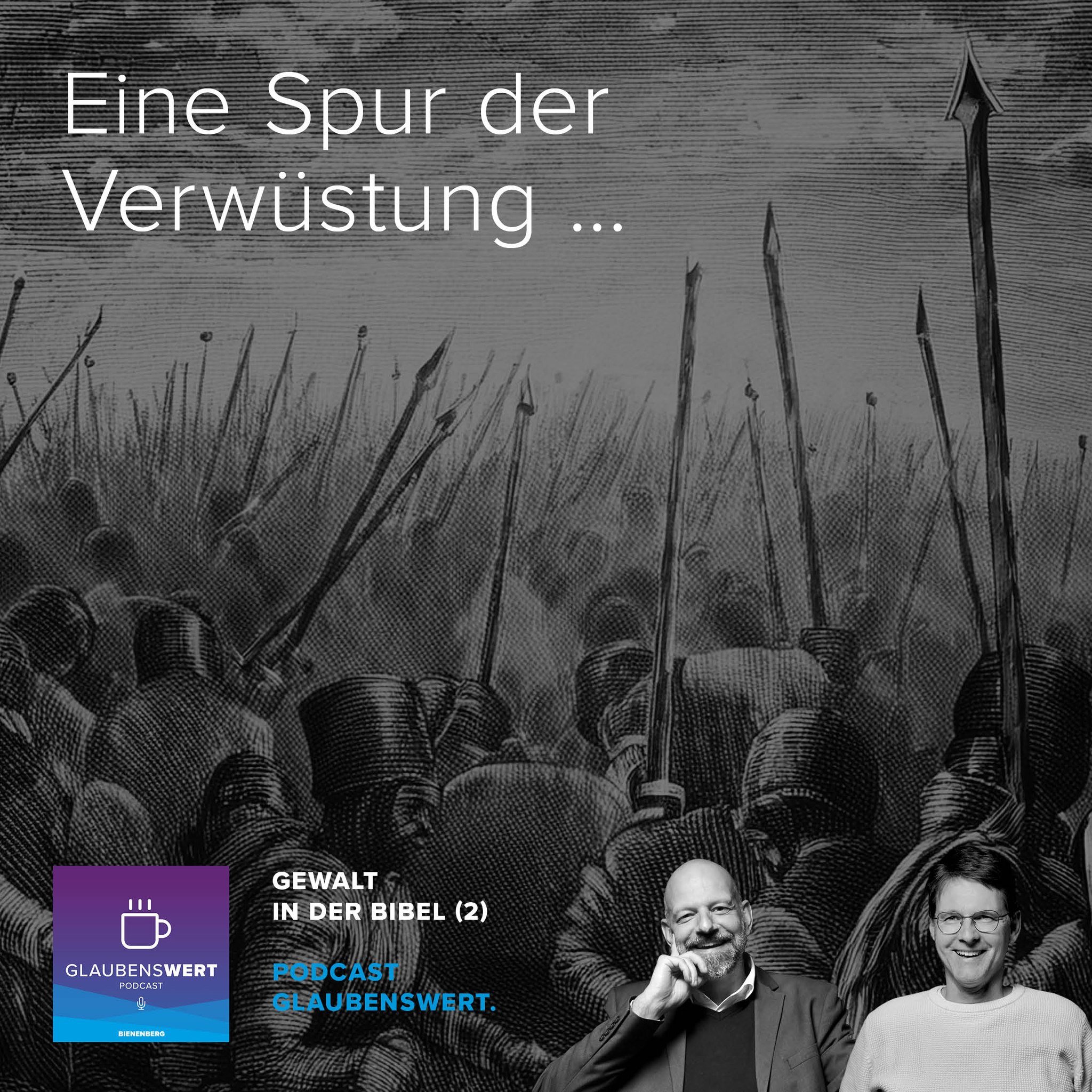 Gewalt in der Bibel 2: Eine Spur der Verw&uuml;stung &hellip;
Auch in dieser Folge sprechen Lukas Amstutz und Martin Benz &uuml;ber gewaltt&auml;tige Bibeltexte im Alten und auch im Neue Testament. Sie &uuml;berlegen, ob gewaltt&auml;tige Geschichten