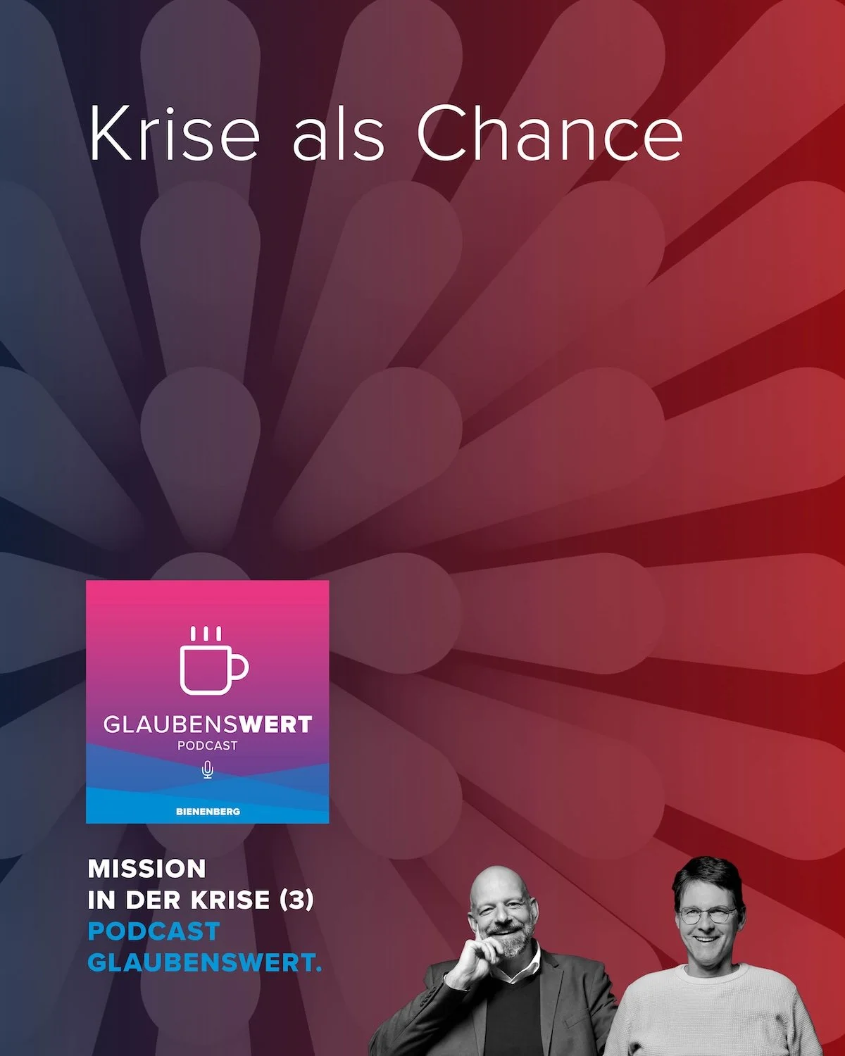 MISSION IN DER KRISE 3: Krise als Chance
Lukas Amstutz und Martin Benz machen sich Gedanken dar&uuml;ber, ob das Schrumpfen der Kirche und die Krise der Mission nicht auch eine Chance sein k&ouml;nnten. Der Theologe Stefan Paas vergleicht die Krise d