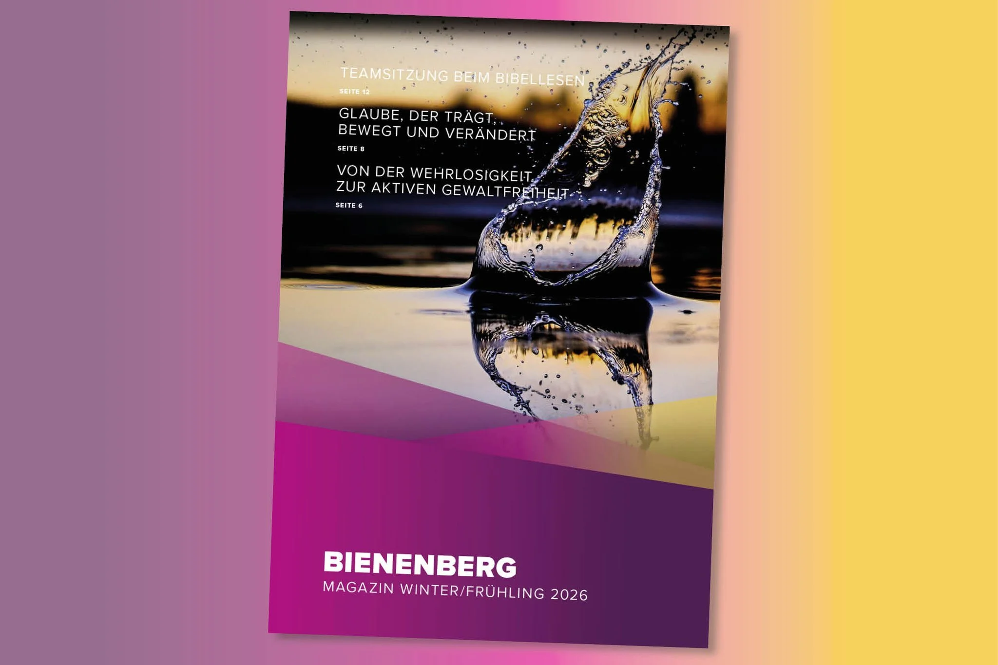 BIENENBERG MAGAZIN - Winter/Fr&uuml;hling 2026  https://de.bienenberg.ch/medien/magazin18
