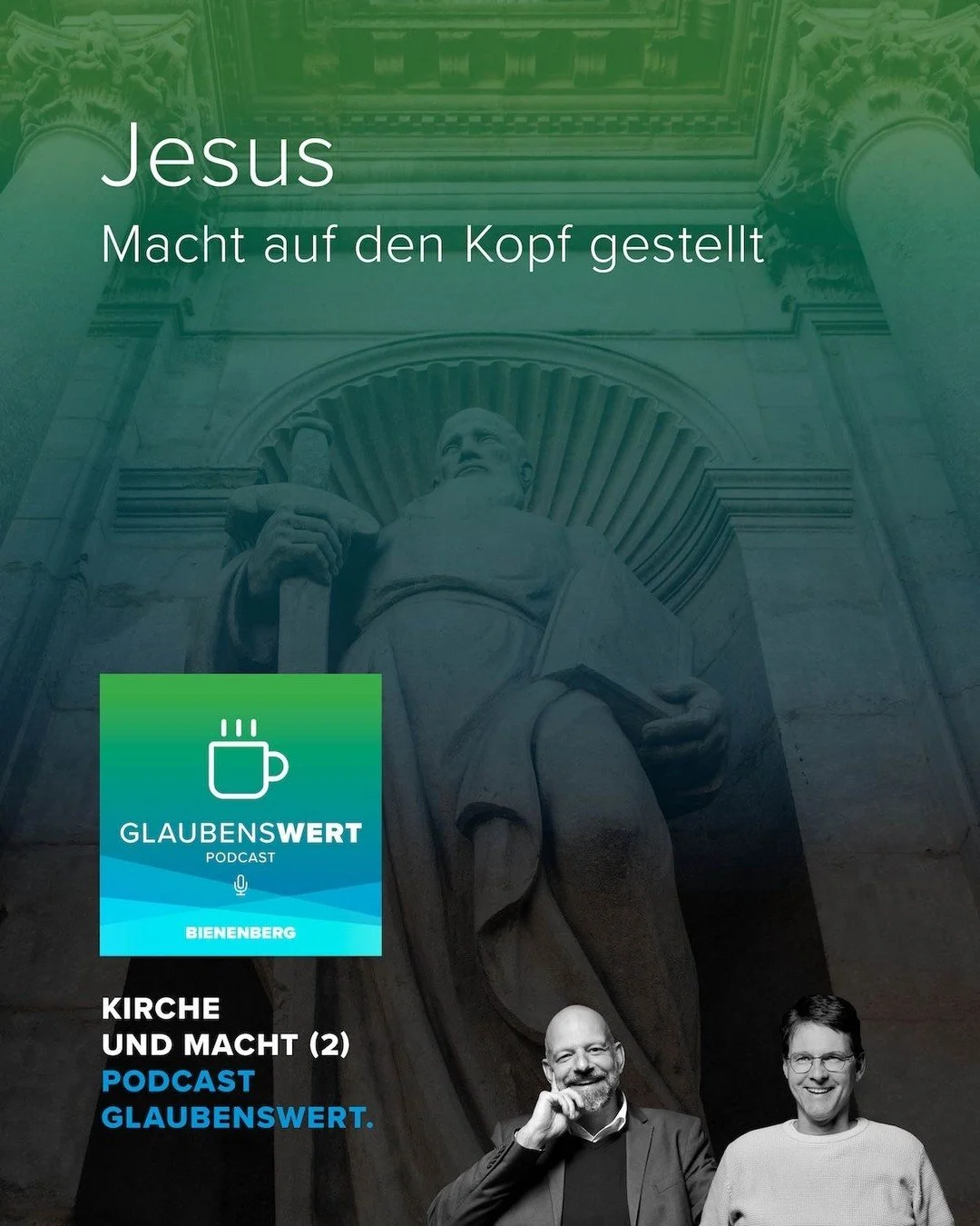 KIRCHE UND MACHT 2: Jesus - Macht auf den Kopf gestell 

In der zweiten Folge der Staffel &bdquo;Kirche und Macht&ldquo; tauchen Lukas Amstutz und Martin Benz in die Welt ein, in die Jesus hineingeboren wurde. Sie kontrastieren die Pax Romana, den r&