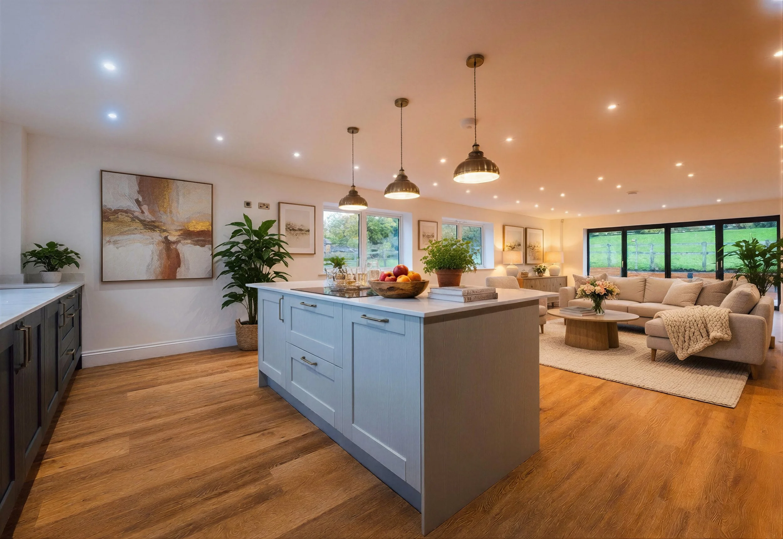 Room 1: Virtual staging