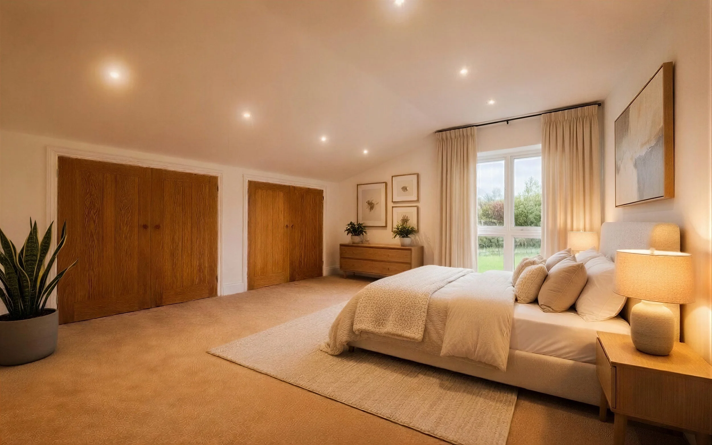 Room 2: Virtual staging