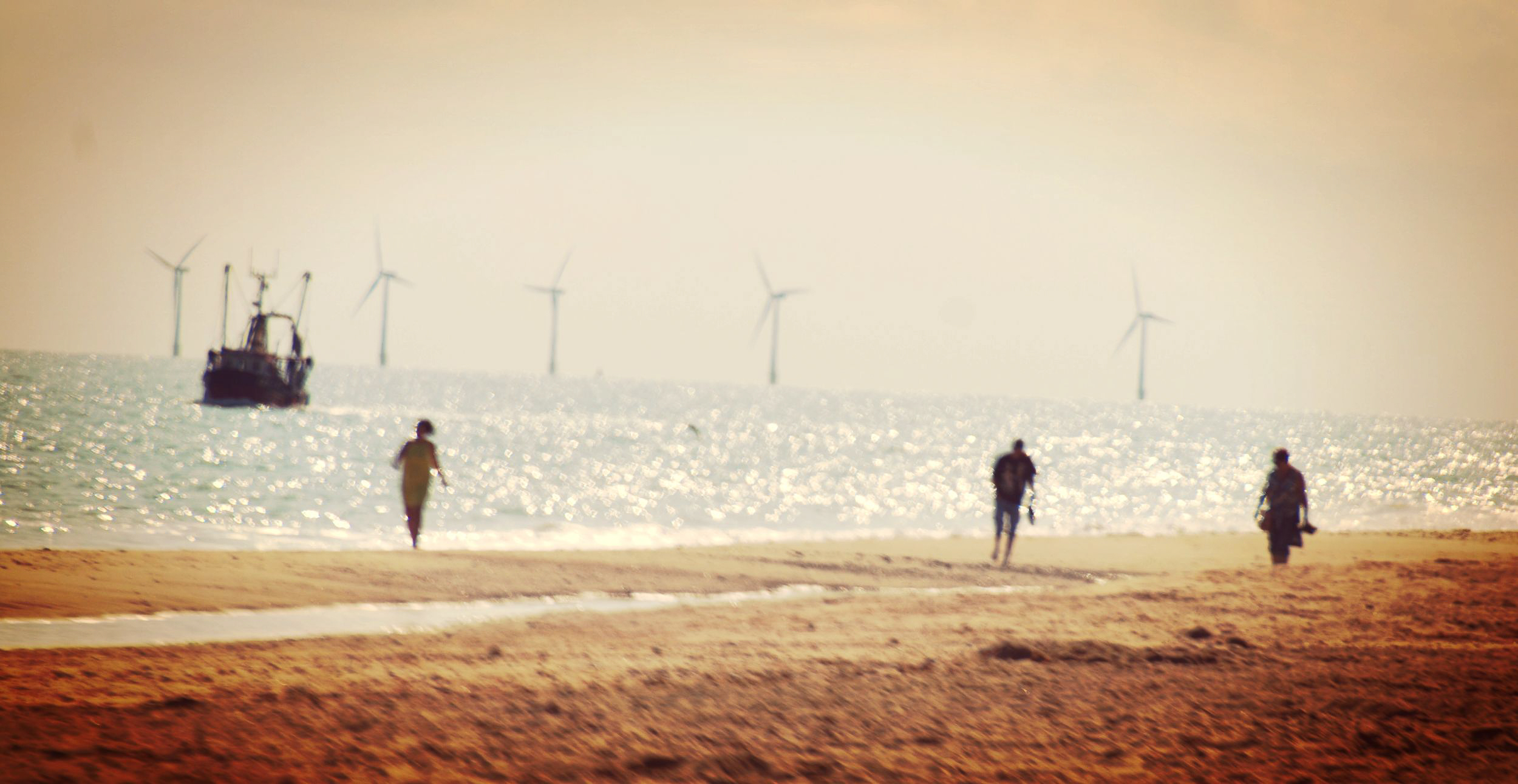 “I took a trip to Hemsby Beach, in Norfolk, when I was in the middle of the end of my recovery and I went by myself for the first time to take some space. It was when I was re-adjusting my perspective on the world and my place in it. It was very existential for me. I went to the beach every day and I sat in front of the sea, watching the water and being in that moment. I had a kind of conversation with the sea. It was very calm, very healing. I had this profound realization about being a cog in the universe rather than being the purpose of the universe. It was an explosion in my mind of understanding. When I came back to therapy and they asked me to describe my safe place I used to describe always that spot”. Landscape from a spot on Hemsby Beach, where Amy used to sit every day during her first trip alone. She was trying to discover herself. 2013,Norfolk, United Kingdom.
