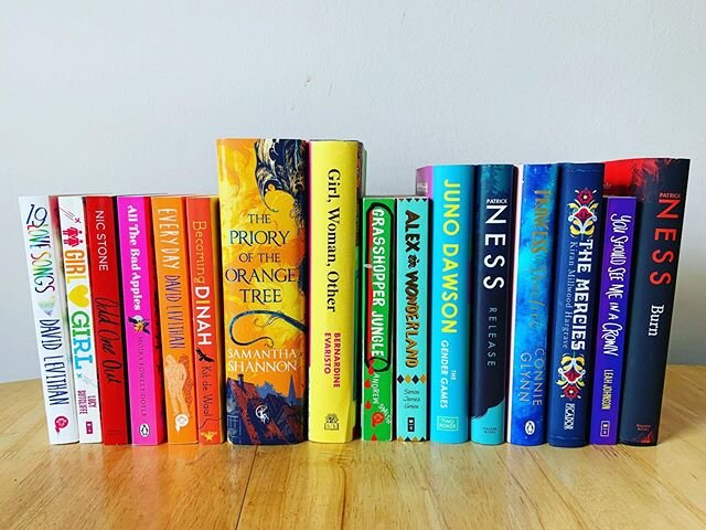 Happy Pride! Here is a rainbow collection of some of my favorite books with LGBTQ characters or themes &mdash; and most are by authors who identify as LGBTQ too. I&rsquo;ve tried to include a mix of fiction, non-fiction, YA, and adult books. There ar