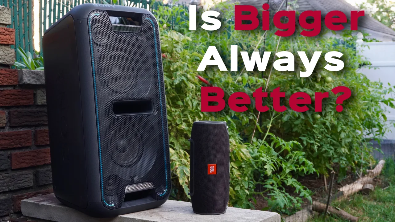 Is Bigger Always Better? JBL Extreme Vs Sony XB7 And JBL Boombox Predictions