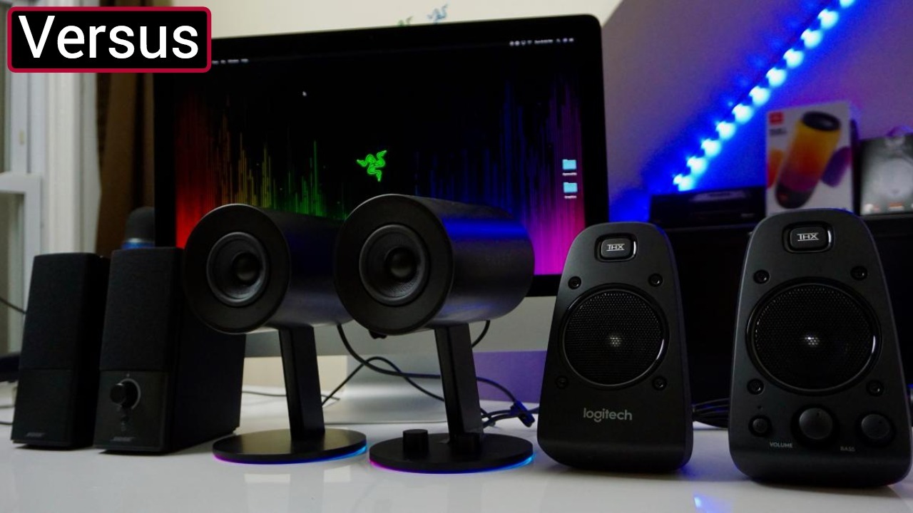 Razer Nommo Chroma Vs Logitech Z623 Vs Bose Companion 2