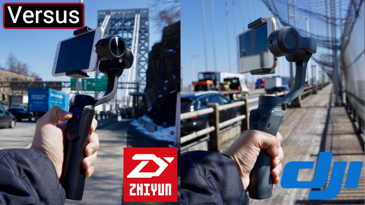 DJI Osmo Mobile 2 Vs Zhiyun Smooth Q