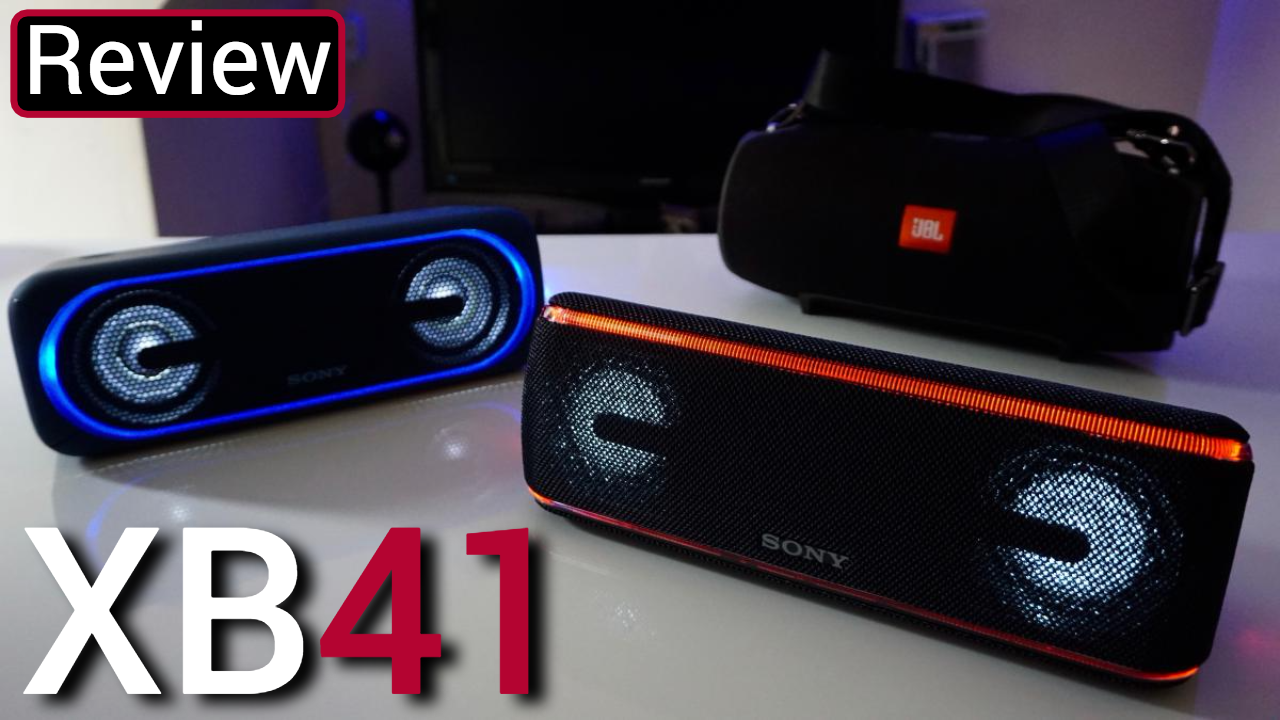 Sony XB41 Review With The XB40 And JBL Xtreme