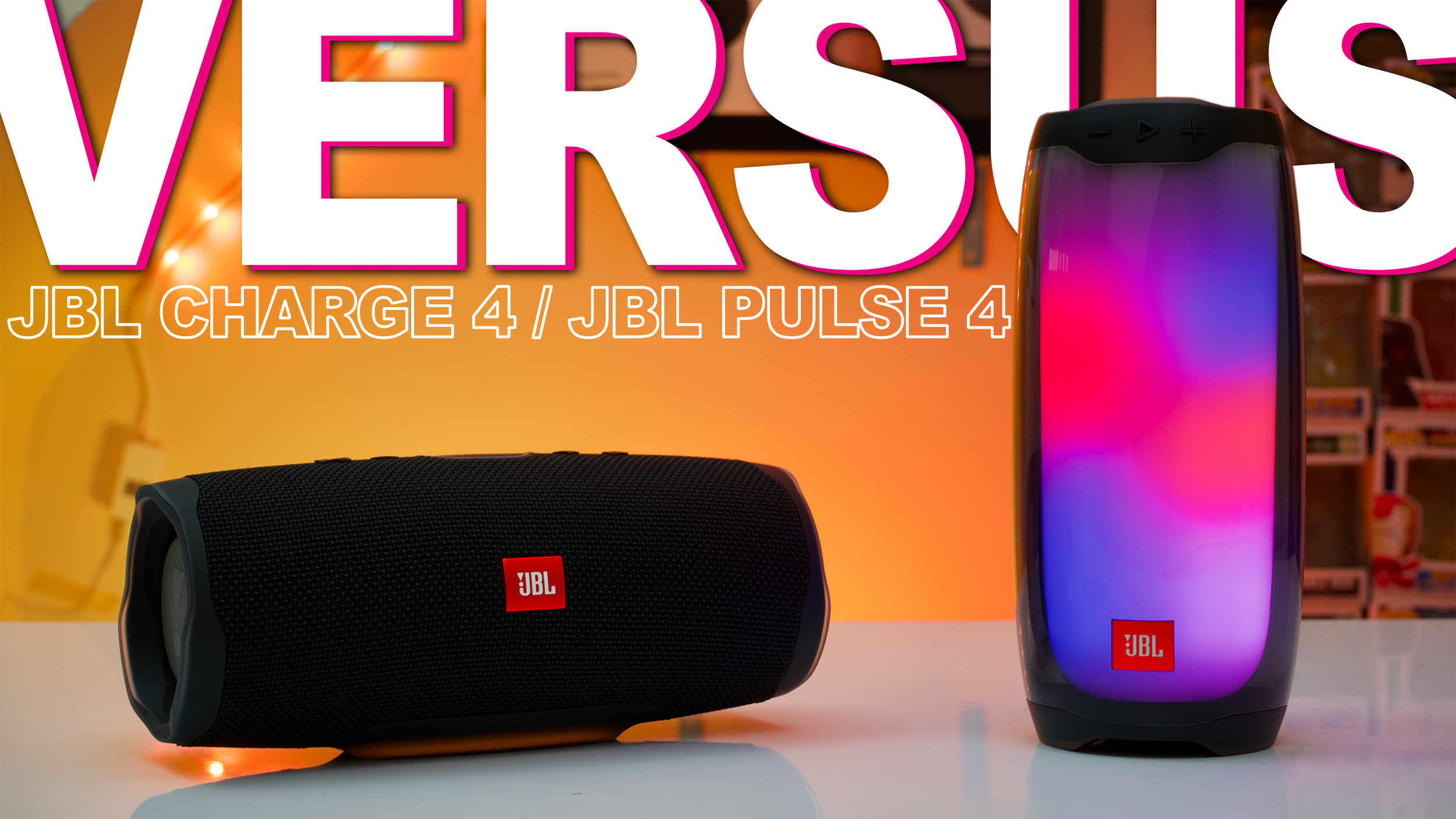 JBL Pulse 4 Vs JBL Charge 4 - They're 
