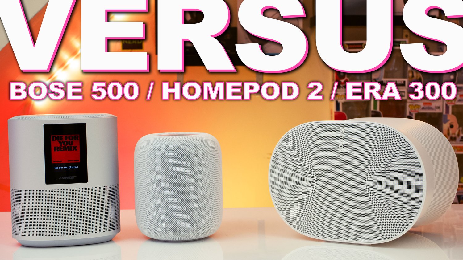 Sonos 300 Vs HomePod Gen 2 Vs Bose Smart Speaker 500 — GYMCADDY