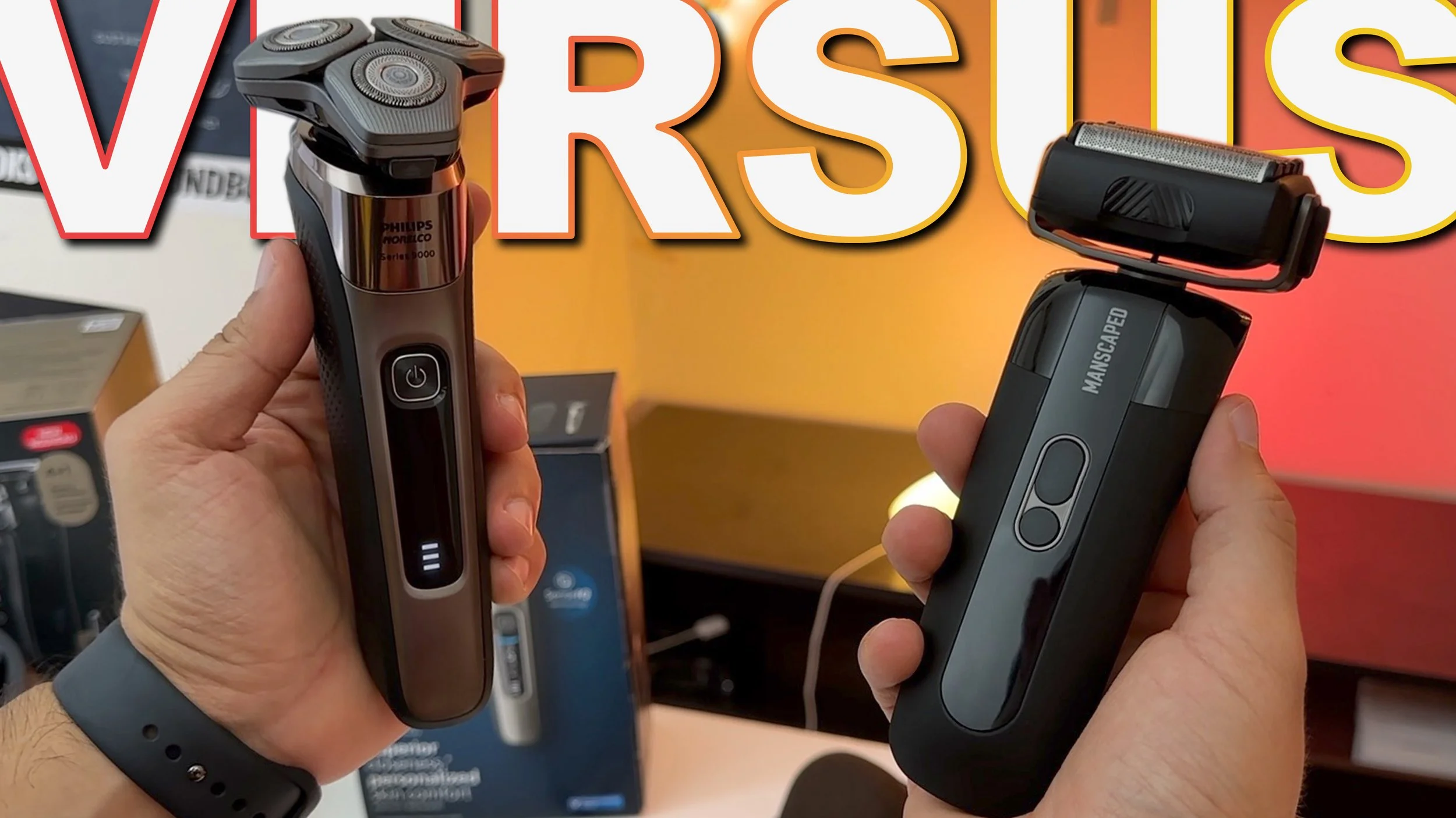 Manscaped Chairman Pro Vs Philips Norelco Shaver Series 9000