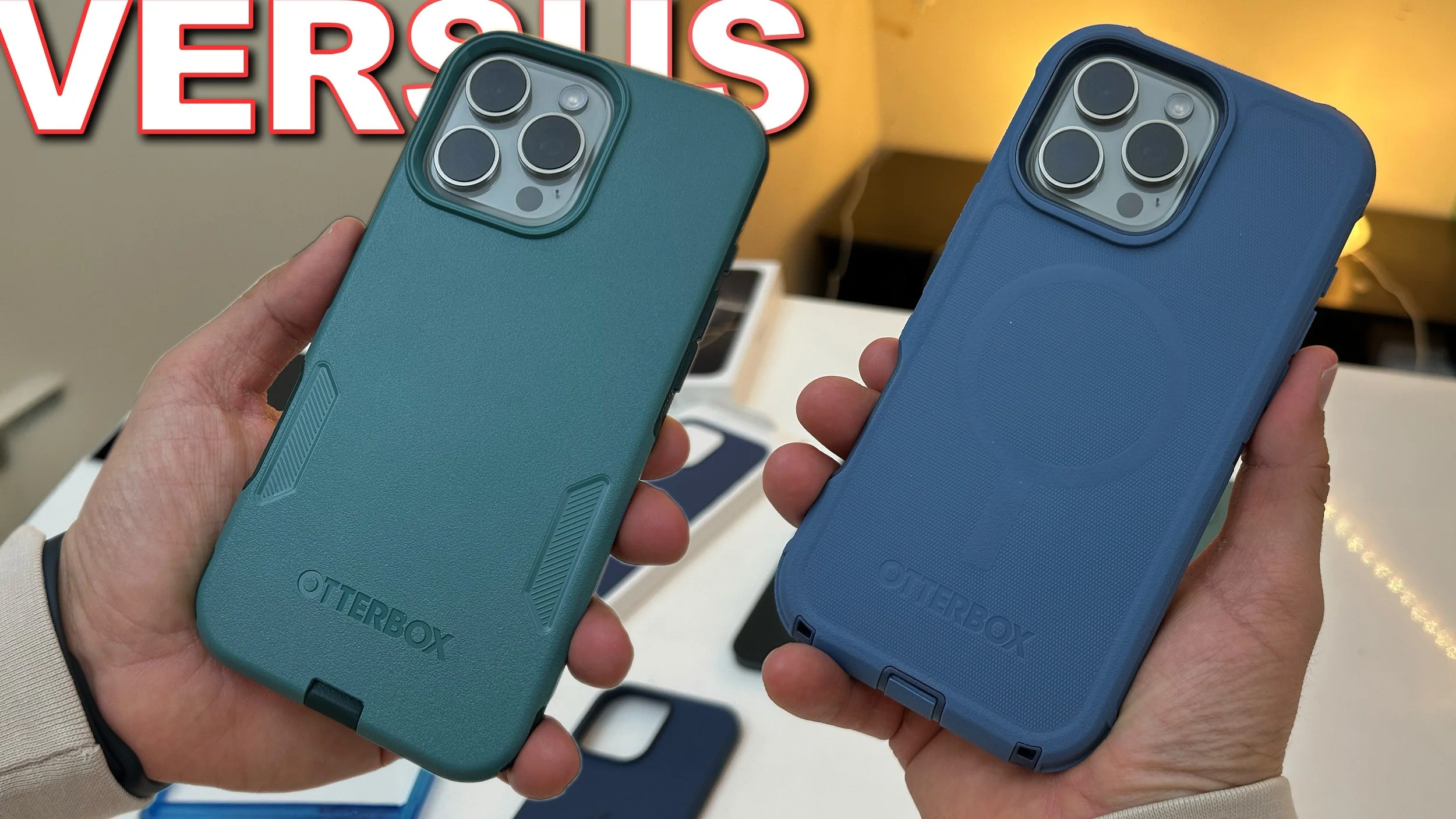 Otterbox Defender Pro Vs Otterbox Commuter iPhone 16 Pro Max