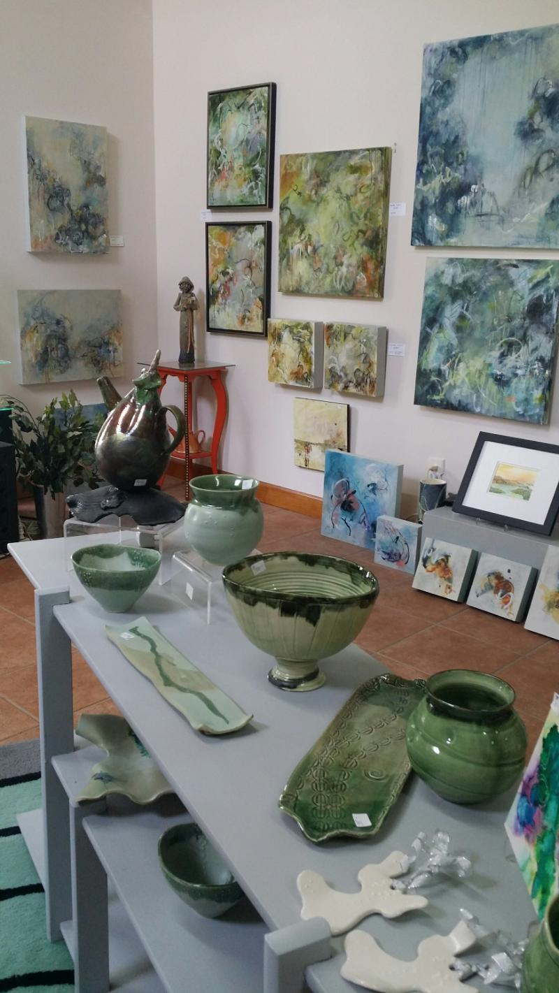 Inside the Lambeth Marshall Studio Gallery, 2307 Waxhaw Marvin Road, Waxhaw, NC 28173