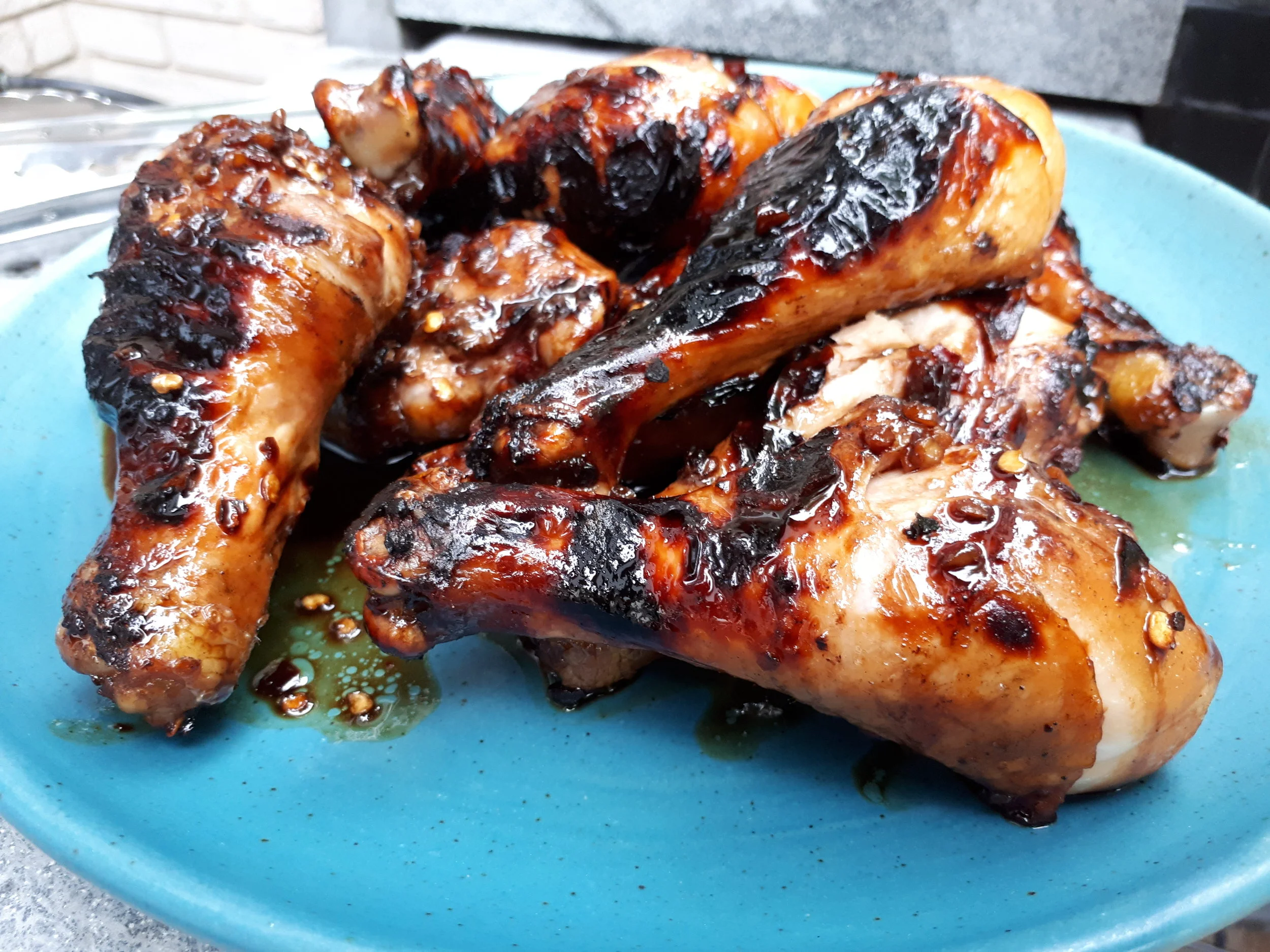 Food: Bourbon Chicken on the BBQ